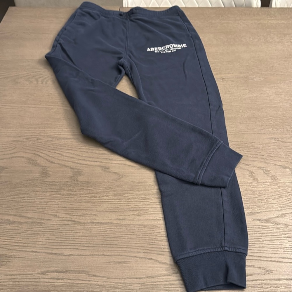 Abercrombie Kids Navy Blue Sweatpants